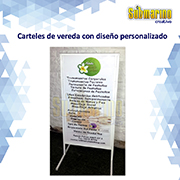 Cartel diseño personalizado